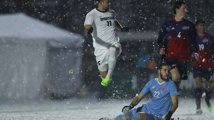 Michigan State men’s soccer  (PHOTO:  MSU SID)